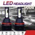 1 Pair Metal F9 Car Led Headlight H4 H7 H11 H13 9004 9005 9006 Decode Front Bulb Lamp Auto Parts H11
