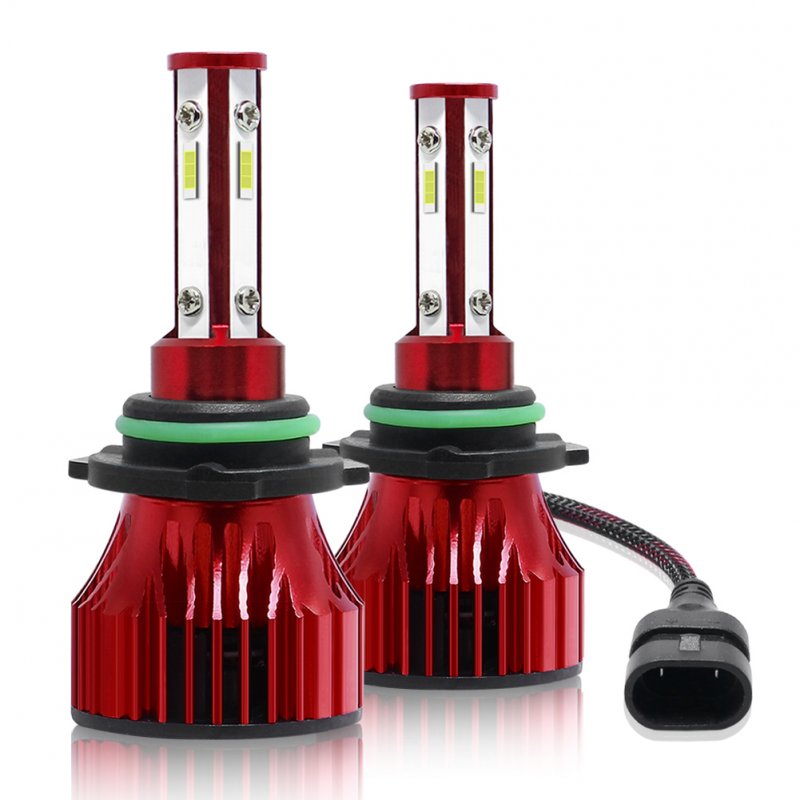 1 Pair Metal X15s Car Light H7 H11 9005 9006 9007 Led Headlight Bulb H4 High And Low Beam 60w 16000lm 6000k Super-bright Lamp 9006