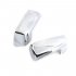 1 Pair Mirror Caps Covers Caps Door Side Rearview Mirror Housing Exterior Accessories Compatible For 1500 2500 3500 Replaces 84469252 84328137 84612941 black