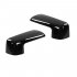 1 Pair Mirror Caps Covers Caps Door Side Rearview Mirror Housing Exterior Accessories Compatible For 1500 2500 3500 Replaces 84469252 84328137 84612941 black