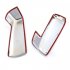1 Pair Mirror Caps Covers Caps Door Side Rearview Mirror Housing Exterior Accessories Compatible For 1500 2500 3500 Replaces 84469252 84328137 84612941 plating