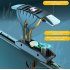 1 Pair Mobile  F01  Trigger Mobile Game Controller Simple Ergonomic Design Versatility Joystick Portable Eating chicken Game Buttons Black pair