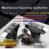 1 Pair Mobile  F01  Trigger Mobile Game Controller Simple Ergonomic Design Versatility Joystick Portable Eating chicken Game Buttons Black pair
