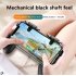1 Pair Mobile  F01  Trigger Mobile Game Controller Simple Ergonomic Design Versatility Joystick Portable Eating chicken Game Buttons Black pair