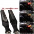 1 Pair Motorcycle Accessories Ecg Wave Type Flow Mode Led Turn Signal Lights Yellow red light