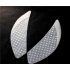 1 Pair Motorcycle Anti Slip Pad Oil Box Protector Sticker for  Kawasaki ER 6N 06 15 Transparent