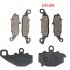 1 Pair Motorcycle Front And Rear Disc Brake Pads Set For Kawasaki Kle 650 Kle650 Versys 07 14 192 Rear 1 set