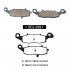 1 Pair Motorcycle Front And Rear Disc Brake Pads Set For Kawasaki Kle 650 Kle650 Versys 07 14 192 Rear 1 set