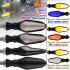 1 Pair Motorcycle Parts Dual color Led Turn Signal Lights For Motorcycle Yellow   red light