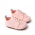 1 Pair Newborn Walker Toddler Shoes Breathable Hollow Infant Boys Girls Anti slip Soft Sole Sneakers Pink 9 12M Bottom length 13cm