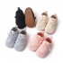 1 Pair Newborn Walker Toddler Shoes Breathable Hollow Infant Boys Girls Anti slip Soft Sole Sneakers Pink 9 12M Bottom length 13cm