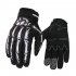 1 Pair Nylon Motorcycle Cross country Gloves Touch Screen Type Windproof Waterproof Riding Gloves green M