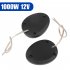 1 Pair Of 1000w Universal Car Dome Tweeter Waterproof Rust proof Super Power High Noise Reduction Hifi level Audio High Frequency Speaker black