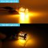 1 Pair Of 3157 3156 Led Turn  Signal  Lights High Brightness Low Power Consumption Long Service Life Drl Side Marker Light Bulbs yellow