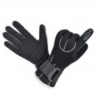 1 Pair Of 3mm Diving Gloves Non-slip Wear-resistant Cold-proof Wetsuit Gloves Underwater Accessories Dg-203 L