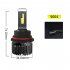 1 Pair Of Car  Led  Headlight Bulbs Ip68 Waterproof High brightness High Power Good Heat Dissipation Quick Installation Car Led Lamp F4 H4 HB2 9003