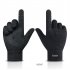 1 Pair Of Thick Winter Warm  Gloves Touch Screen Non slip Gloves For Outdoor Hiking Cycling Rice coffee L