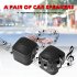 1 Pair Of Universal 500w Car  Tweeters Installs Instantly Built in Divider Mini Square High Frequency Car Audio Stereo Speakers black