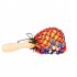 1 Pair Portable Size Baby Music Toys Kids Sand Hammer Early Education Tool Rattle Musical Instrument Color