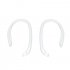1 Pair Protective Earhooks Holder Secure Fit Hooks for Airpods Apple Wireless Earphones Accessories Silicone Sports Anti lost Transparent
