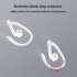 1 Pair Protective Earhooks Holder Secure Fit Hooks for Airpods Apple Wireless Earphones Accessories Silicone Sports Anti lost Transparent