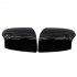 1 Pair Rearview Mirror Cover Exterior Mirror Cap Housing Decoration Accessories Compatible For Focus MK2 2005 08 Replaces FD4247424 FD4247423 glossy black