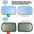 1 Pair Rearview Mirror Glass Compatible For 3 Series E46 1998   2006 5 Series E39 1997 2003 Blue Light