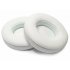 1 Pair Replacement Ear Pads Cushion for Beats Solo 2 0 3 0 Wireless Bluetooth Earphone white