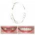 1 Pair Reusable Whitening Dentures Braces Dental Care Accessories 2PCS