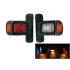 1 Pair Side  Marker  Light 12v 24v 4 Led Waist Light Heavy Truck Trailer Arm Light 1 pair