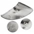 1 Pair Side Mirror Caps Covers Carbon Fiber Pattern Door Rear View Mirror Outside Housing Trim for Golf 7 2014 2018