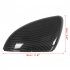 1 Pair Side Mirror Caps Covers Carbon Fiber Pattern Door Rear View Mirror Outside Housing Trim for Golf 7 2014 2018