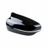 1 Pair Side Mirror Cover Caps Replacement Rearview Side Mirror Housing Decoration for 3 Series G20 G30 Bright Black