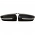 1 Pair Side Mirror Cover Caps Replacement Rearview Side Mirror Housing Decoration for 3 Series G20 G30 Bright Black