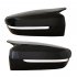 1 Pair Side Mirror Cover Caps Replacement Rearview Side Mirror Housing Decoration for 3 Series G20 G30 Bright Black