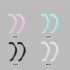 1 Pair Silicone Earmuffs Ear protection for Wearing Masks Decompression Pain Relief  Pink