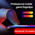 1 Pair Super Thin Gaming Finger Sleeve Breathable Fingertips For Pubg Mobile Games Touch Screen Black 1 pair