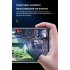 1 Pair Super Thin Gaming Finger Sleeve Breathable Fingertips For Pubg Mobile Games Touch Screen Black and blue 1 pair