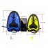 1 Pair Swimming Paddles Adjustable Hand Fin Training Diving Paddle Gloves Paddles WaterSport Equipment  blue S  women and children or men with small hands 
