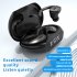 1 Pair Tws Sports Earphones Digital Display 5 3 Enc Noise Reduction Bluetooth Wireless Headphones Earbuds blue