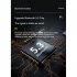 1 Pair Tws Wireless Bluetooth Headset Digital Display Sports Earphone K10 Black