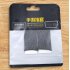 1 Pair Ultra thin Fiber Finger Thumb Gloves Sweat Proof Finger Cots For Game Black and red