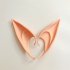 1 Pair Unique Spirit Fake Ears for Halloween Cospaly Party Fancy Dress Ball Gift 12cm light color