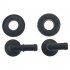 1 Pair Vent Valve Elbows With Grommet Kit 53030497 53013360AA 02946079 2946079 Auto Modified Accessories black