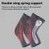 1 Pair Warm Knitted Knee Pads Self Heating Cold Protective Elastic Knee Warmer Protector Black