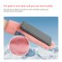 1 Pair Women Warm Gloves Windproof Cold Proof Double Layer Patchwork Touch Screen Gloves Full Finger Mittens Black