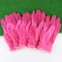 1 Pair Women Winter Golf Gloves Anti slip Artificial Rabbit Fur Warmth Fit For Left and Right Hand Pink 19 size