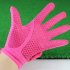 1 Pair Women Winter Golf Gloves Anti slip Artificial Rabbit Fur Warmth Fit For Left and Right Hand Pink 19 size