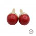 1 Pair Wooden Large Maracas Rumba Shakers Rattles Sand Hammer Percussion Instrument Musical Toy color
