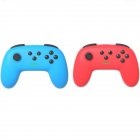 1 Pair of Bluetooth Wireless Game Controller for Switch Pro  Red + blue
